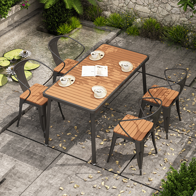 Coffee shop furniture outdoor furniture dining set table and chair restaurant furniture tale sets