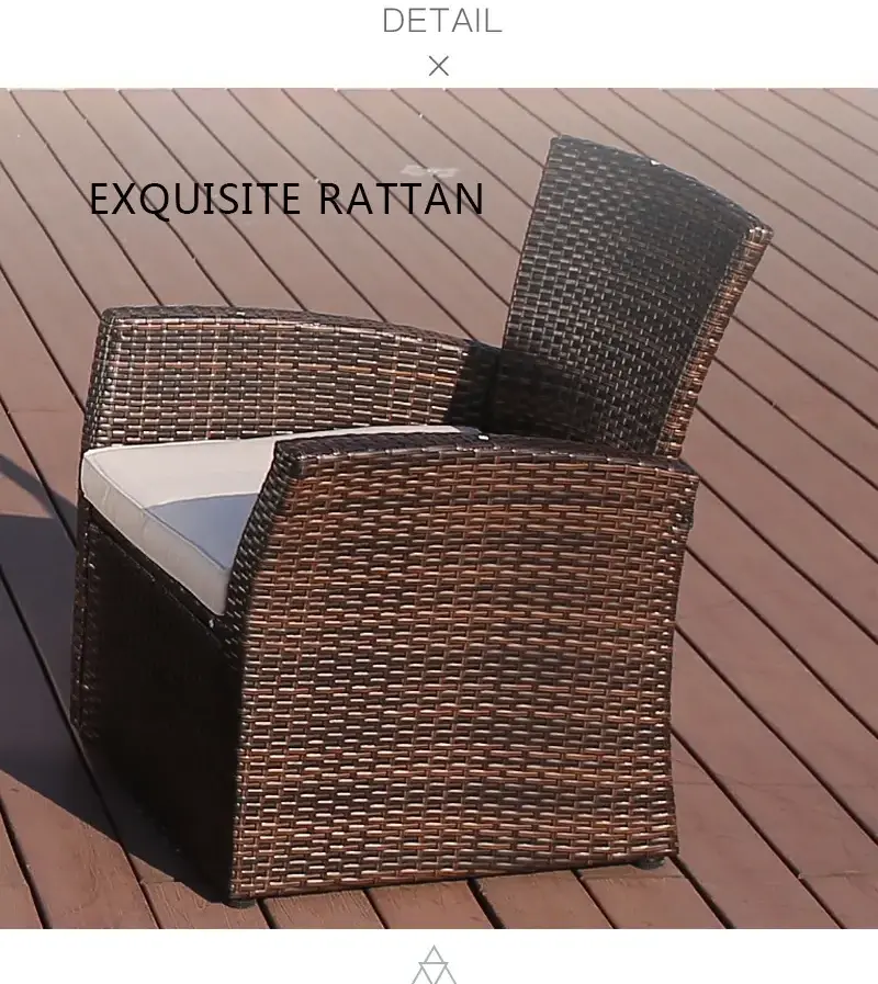 Sale Outdoor Rattan Sofa High Quality Modern Garden Furniture Luxury Wicker Patio Sofa Set 4 Seater With Table