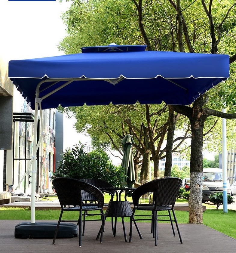 Outdoor beach umbrella 2.5m hanging double layer small Roma umbrella