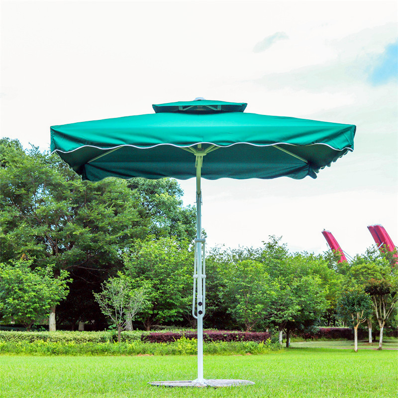 Outdoor beach umbrella 2.5m hanging double layer small Roma umbrella