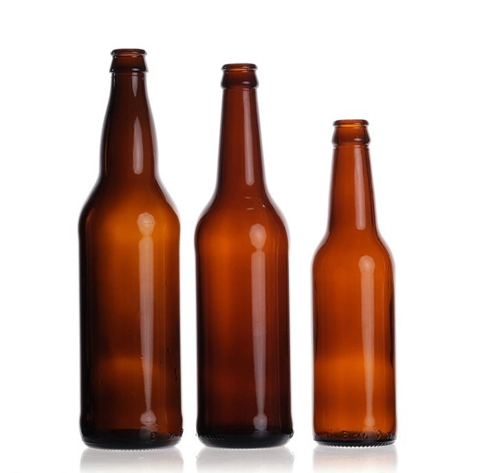 Customized Various Amber Glass 330ml Beer Bottle Flip Top Beer Bottles Amber Swing Top Bottles 650ml