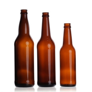 Customized Various Amber Glass 330ml Beer Bottle Flip Top Beer Bottles Amber Swing Top Bottles 650ml