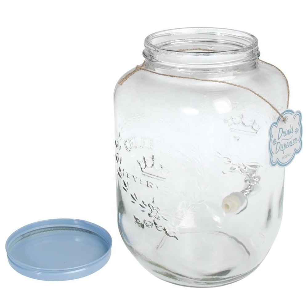 mason jar drinks Garden Party Lemonade Drinks Dispenser