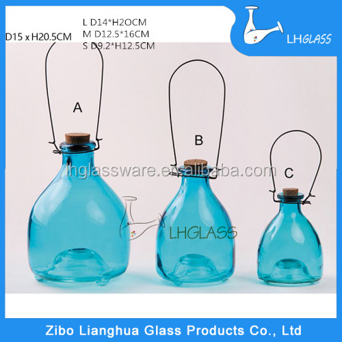 Glass best seller GLASS FLY TRAP WITH LURE BAIT Handle scrap trap