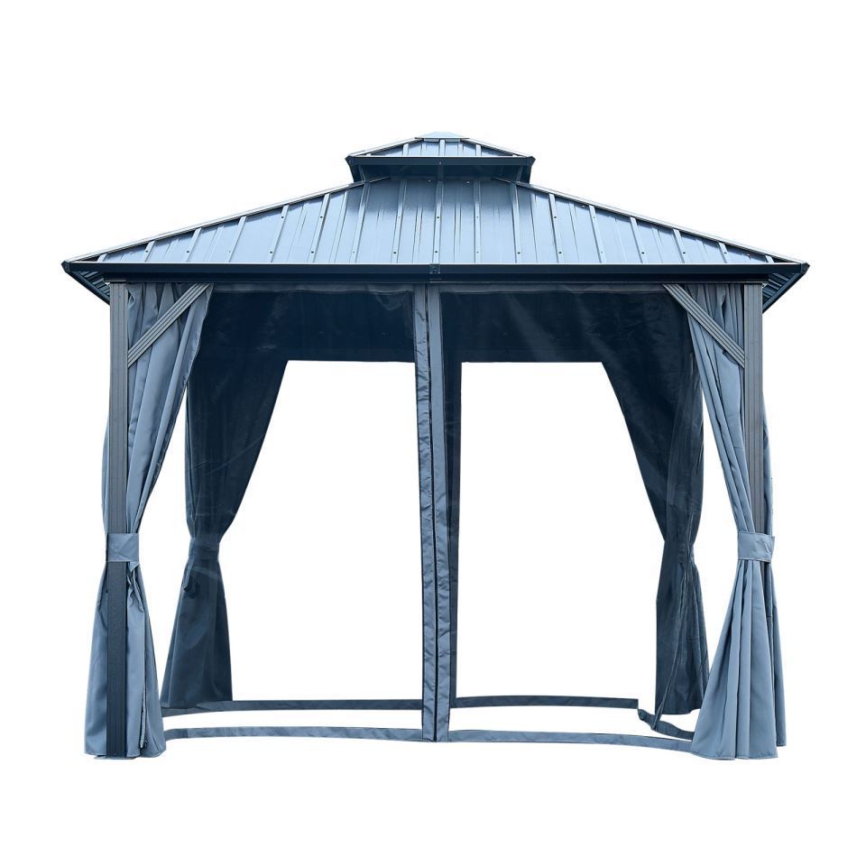 USA Overseas Warehouse Spot High-quality robust  windproof  shaded  waterproof  corrosion-resistant gazebo outdoor gazebo