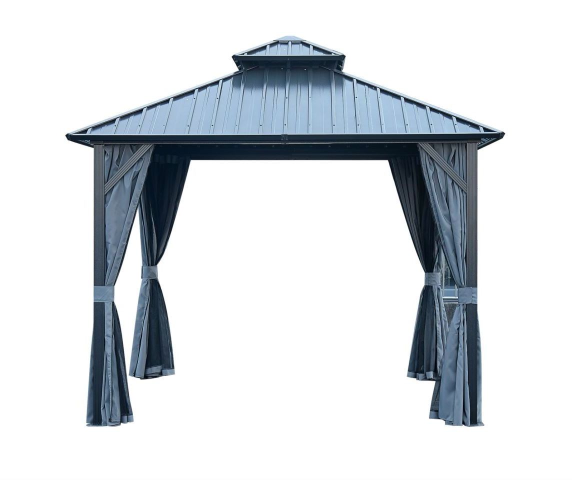 USA Overseas Warehouse Spot High-quality robust  windproof  shaded  waterproof  corrosion-resistant gazebo outdoor gazebo