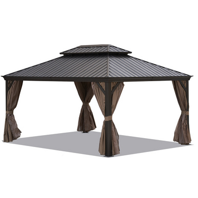 12x16 hardtop gazebo patic gazebo,Outdoor Permanent Hardtop Gazebo Canopy for Patio, Garden, Backyard outdoor gazebo