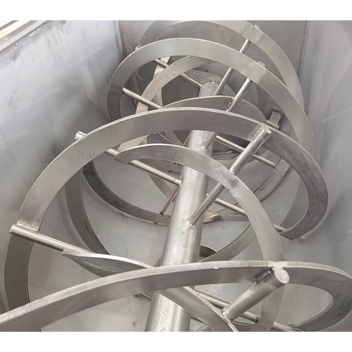 300-10000L stainless steel mixing machine horizontal double ribbon mixer  spices mixing blender