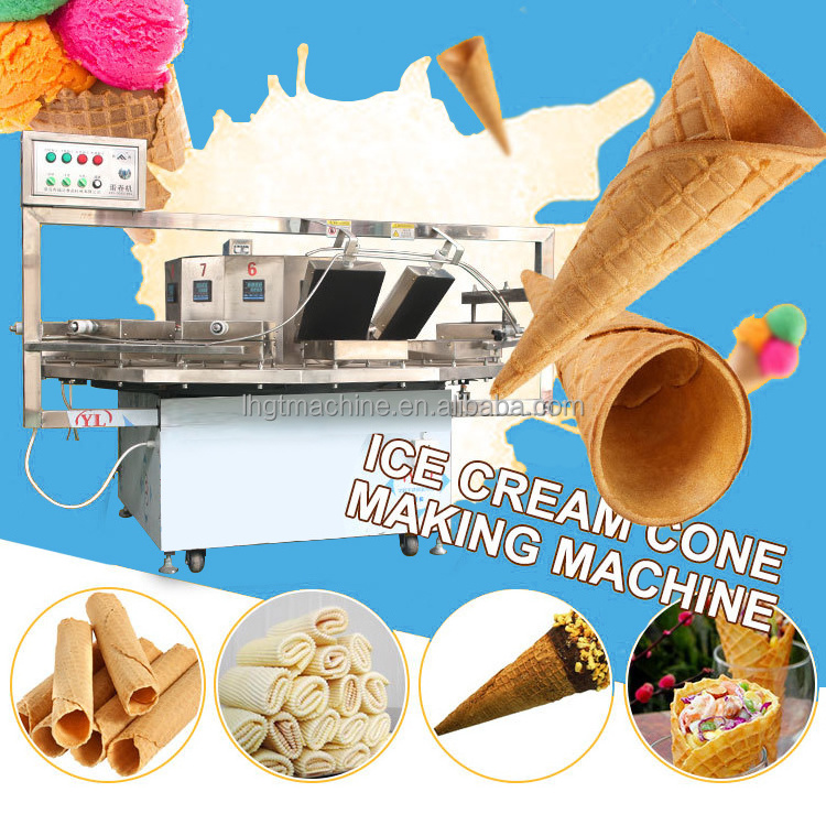 automatic waffle cone machine / cheap waffle cone machine / 10 waffle machine maker