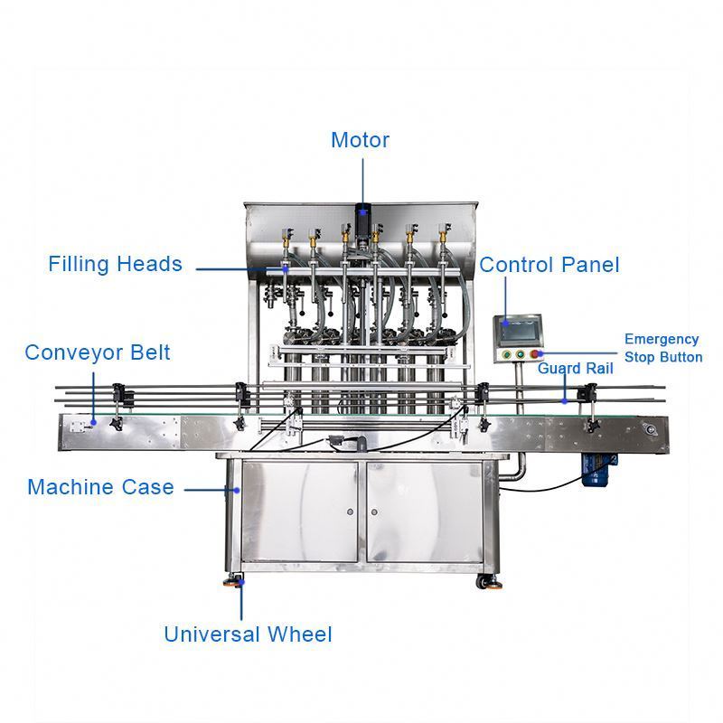 Full Automatic Bottle Liquid Food Product Sachet Palm Oil Dispenser Filling Machine