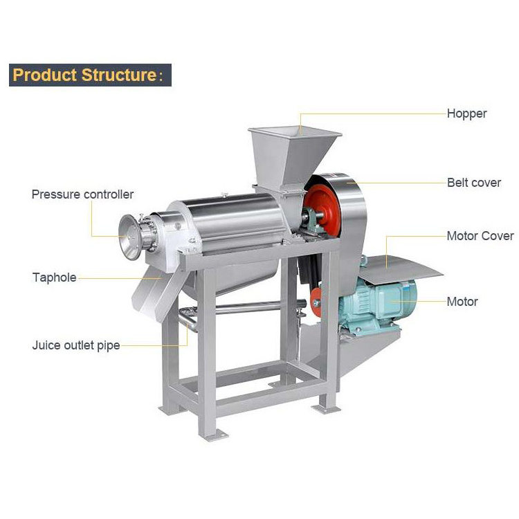 commercial fruit juice making machine mango fruit / fruit and vegetable juice machine / grape juice extractor