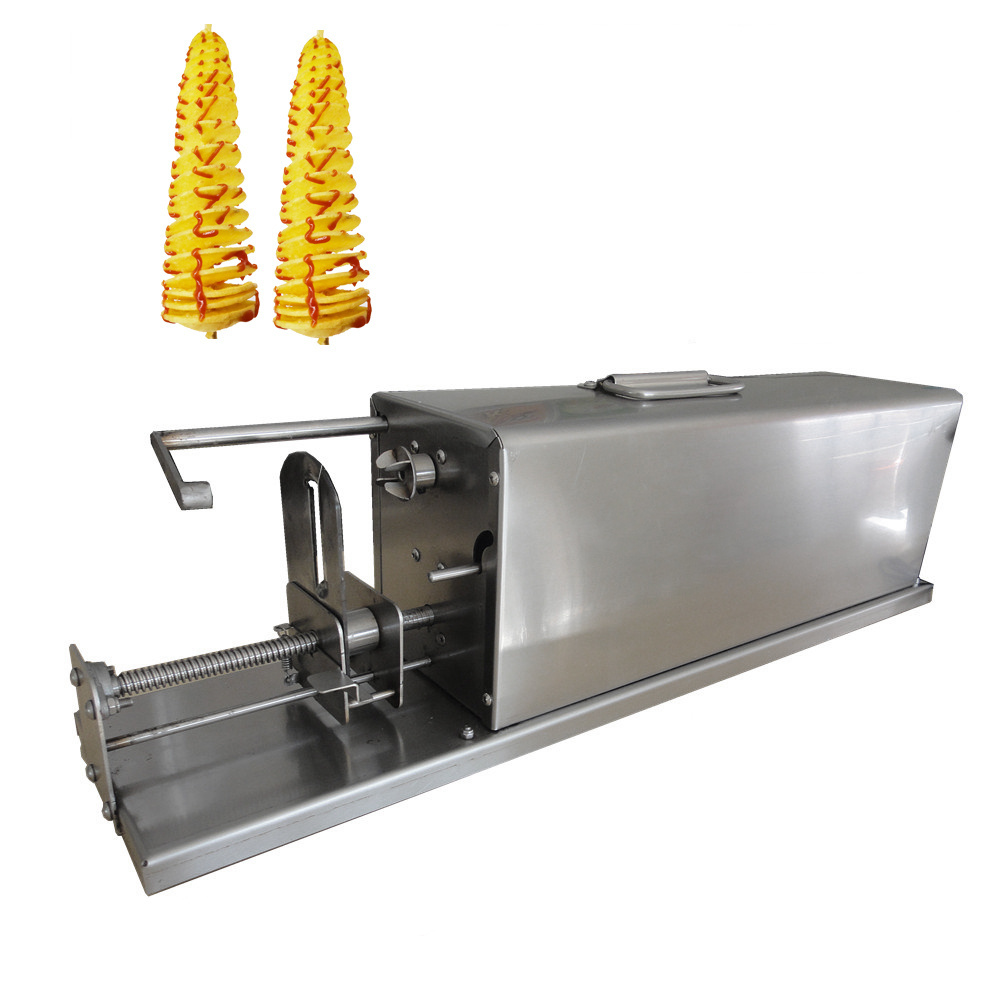 spiral potato cutter machine automatic electric / potato tornado / electrical potato tornado fries machine