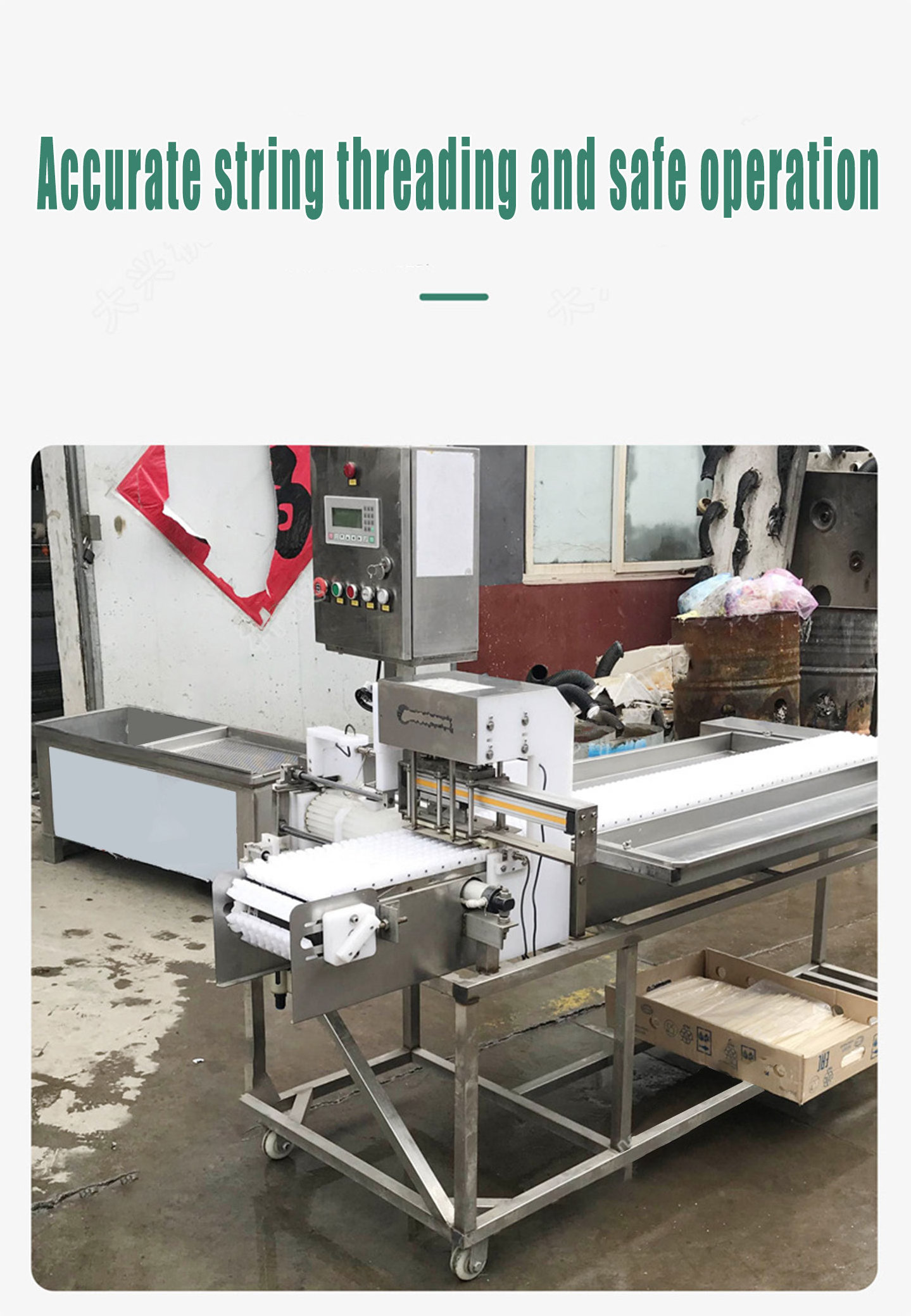 automatic skewer machine kse-st28 / meat skewer making machine for sale / souvlaki skewer machine