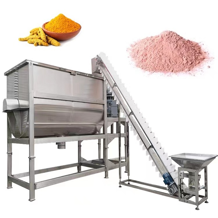 grinding and mixing machine / feed grinding mixing machine / food mixes packing machine