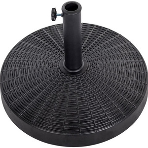 Heavy Duty Round Outdoor Garden Fillable Umbrella Stand Holder Patio Umbrella Parasol Base