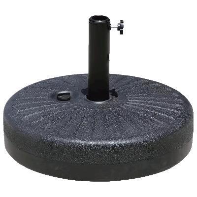 Outdoor Beach Umbrella Base Square Water Filled Small Weight Plastic Beach Umbrella Base Stand