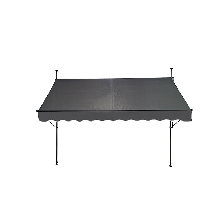 Clamp Awning easy to install and easy to remove with different fabric color