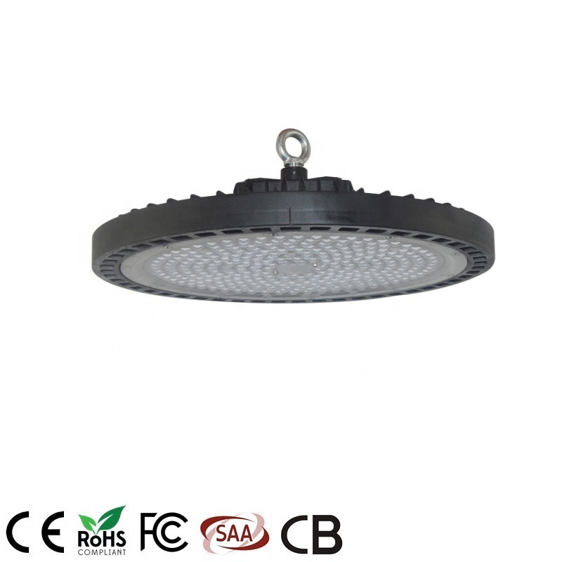 150W AC85-265V Super Bright Industrial Lighting  IP65 UFO LED High Bay Garage Light