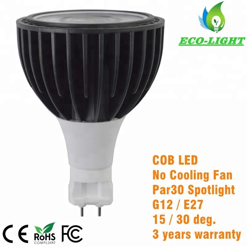 LED PAR30 Lamp Flood Light Bulbs 35W G12 Retrofit for Halide 75W Equivalent for House 4S shop home Clothing Store Jewelry Shop