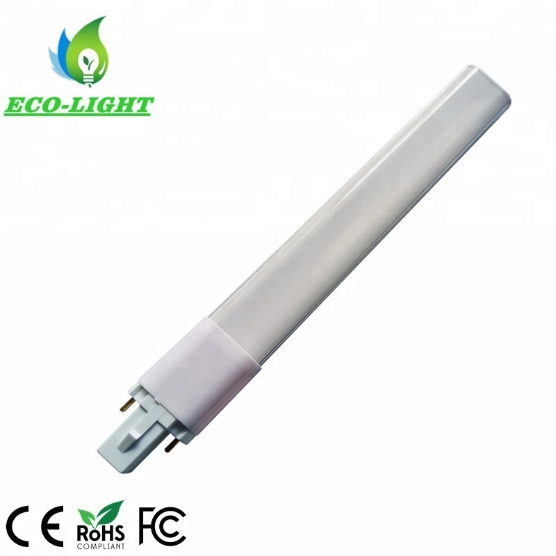 2 pin LED PL Lamp 8 Watt equivalent for 16W - 24W CFL Compact Fluorescent Lamp Recessed 8W G23 LED Bulb