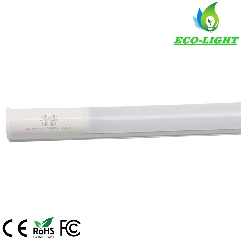 Intergrated with fixture tube for garage lighting AC85-265V 3years warranty t5 motion sensor 1ft 5w tube light led