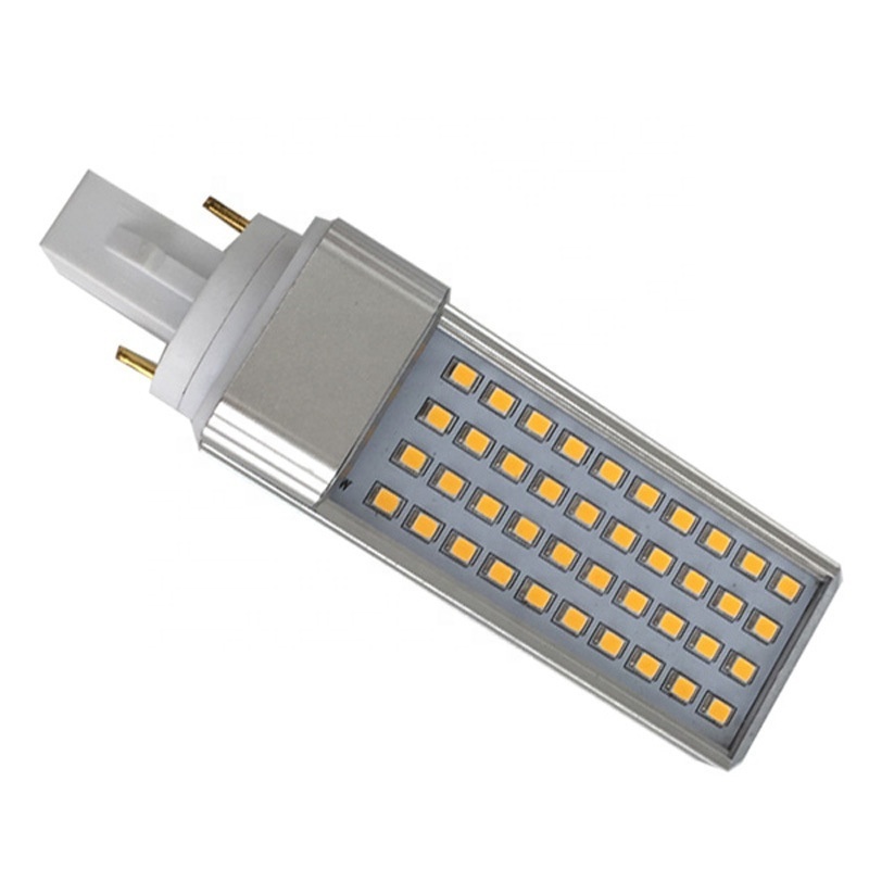 Replacing CFL Bulb Lamp Horizontal Recessed electronic ballast compatible G24q 8W PL led Bulb