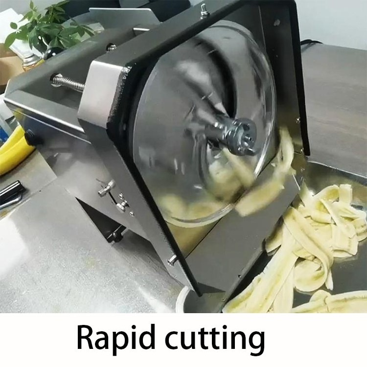 Industrial Kitchen Electric Spiral Jalapeno Potato Onion Vegetable Plantain Slicing Cutting Slicer Cutter Machine Commercial