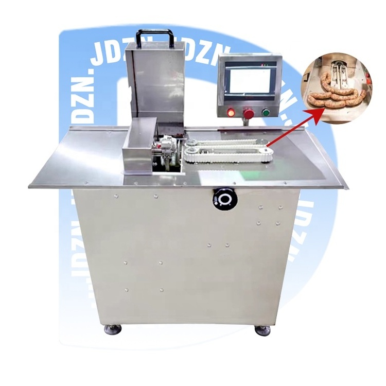 Automatic Knot Meat Product Single Line Electric Sausage Tying Linker Make Machine