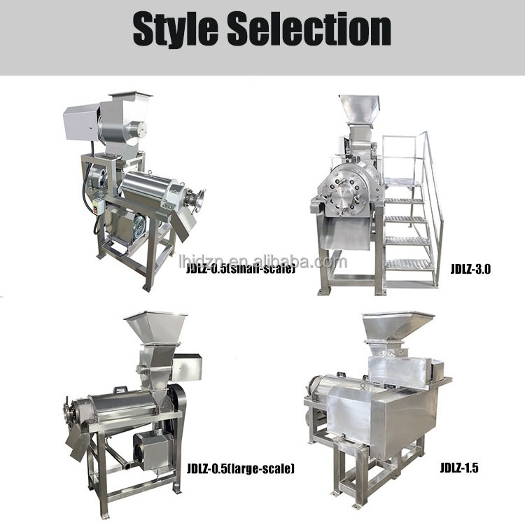 0.5t/h Electric Screw Fruit Vegetables Press Juicer Extractor Machine Industrial Apple Orange Juice Pressing Making Equipment