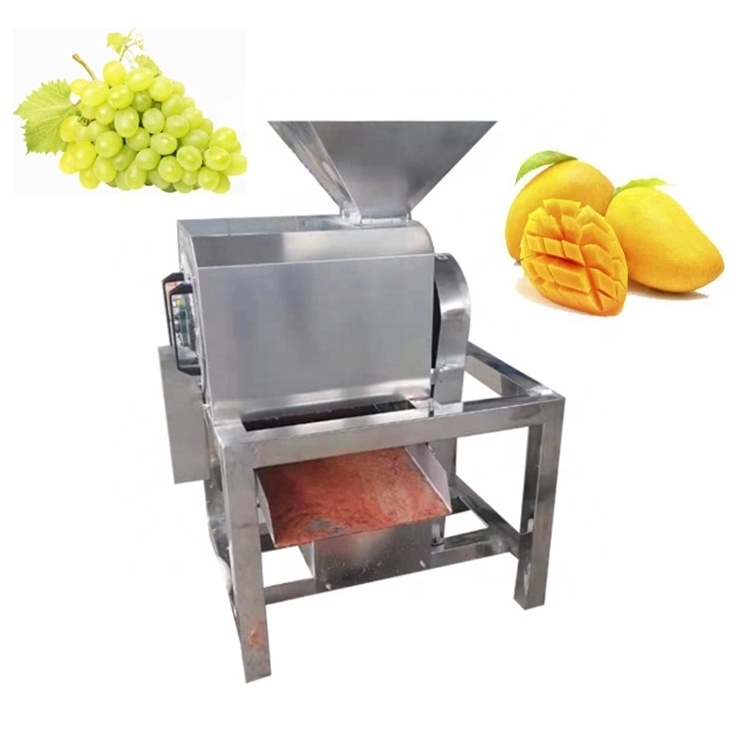 Industrial Juicer Fruit Puree Machine Guava Pulper Mango Destoner Mango Pulp Peeling Juice Making Machine