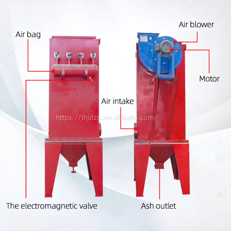 Manufacturer direct supply dust collector woodworking workshop pulse dust removal equipment cyclone separator dust collector