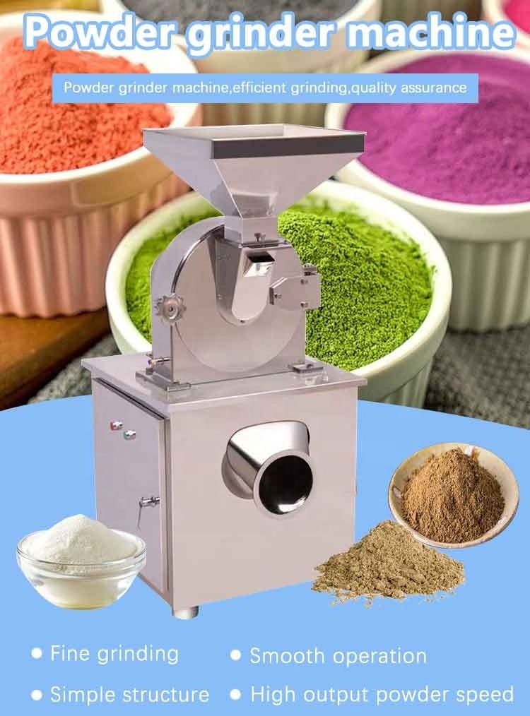 Rose powder pulverizer chrysanthemum tea grinder mill bamboo leaf fine pulverizer sunflower seed powder mill