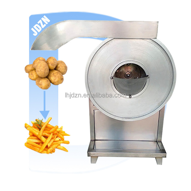 Electric Potatoes Cutter Thin Crisps French Fries Strip Cube Slicer potato french fries making machine vegetable cutter