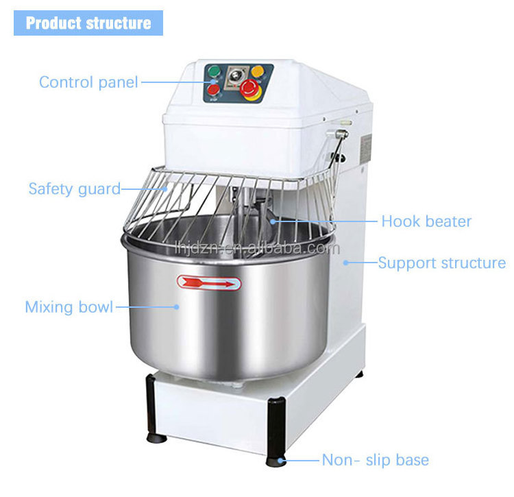 Large Capacity Wholesale Baking Industrial Planetary Dough Mixer Electric Kitchen Aid Stand Mixer Machines