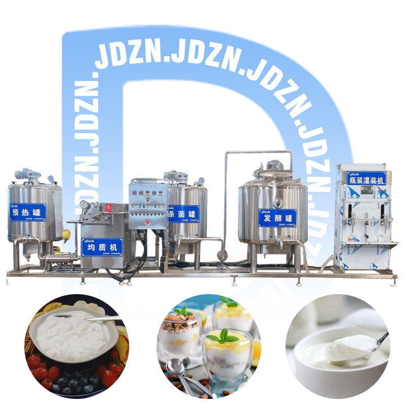 Dairy Milk and Cheese Process Machine Yohurt Goat Milk Pasteurizer Turnkey Plant Machine