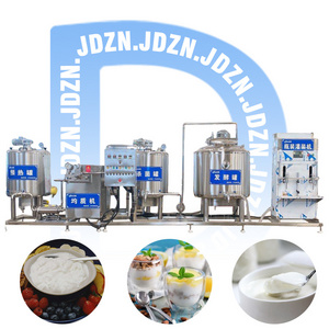 Dairy Milk and Cheese Process Machine Yohurt Goat Milk Pasteurizer Turnkey Plant Machine