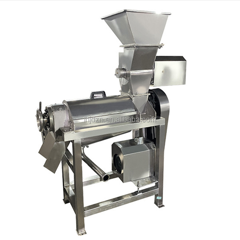 0.5t/h Electric Screw Fruit Vegetables Press Juicer Extractor Machine Industrial Apple Orange Juice Pressing Making Equipment