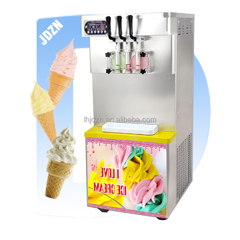 Chinese Turkish Industry Price 5 7 Flavor Soft Liquid Nitrogen Ice-cream Softy Ice Cream Make Machine in Uae