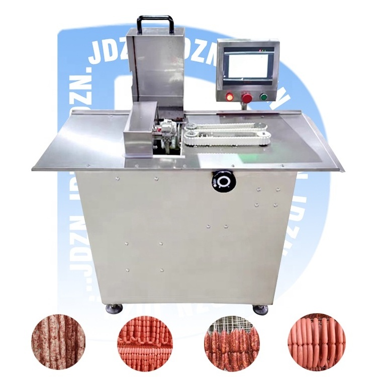 Automatic Knot Meat Product Single Line Electric Sausage Tying Linker Make Machine