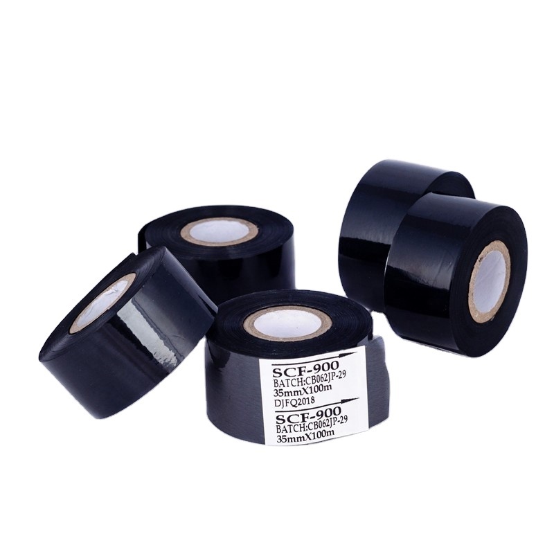 35mm hot stamping manufacturers date batch prin ink ribbon for coding machine hot stamp coding foil For DY8  HP241 Date Coder