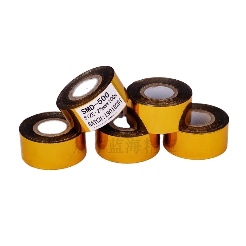 35mm hot stamping manufacturers date batch prin ink ribbon for coding machine hot stamp coding foil For DY8  HP241 Date Coder