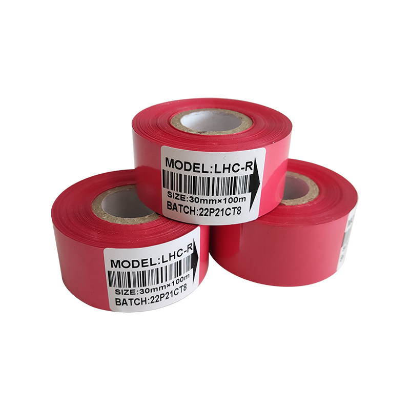 Thermal transfer ribbon stamp coding foil Hot stamping foil ribbon 30mmx122m   for  date coder batch coding machine