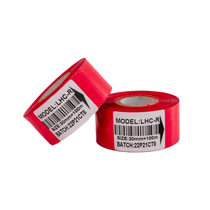 Thermal transfer ribbon stamp coding foil Hot stamping foil ribbon 30mmx122m   for  date coder batch coding machine