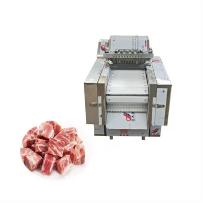 Good quality chicken beef pork cube cutter for commercial frozen meat dice cutting meat dicer machine frozen meat dice machine