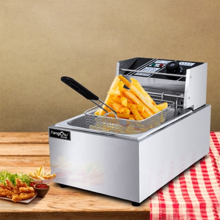 JUYOU Stainless Steel kfc Fryer Machine French Fries For Dual Deep Fryer