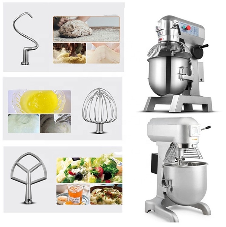 Commercial stainless bakery equipment spar mixer 15L planetary mixer for cake use