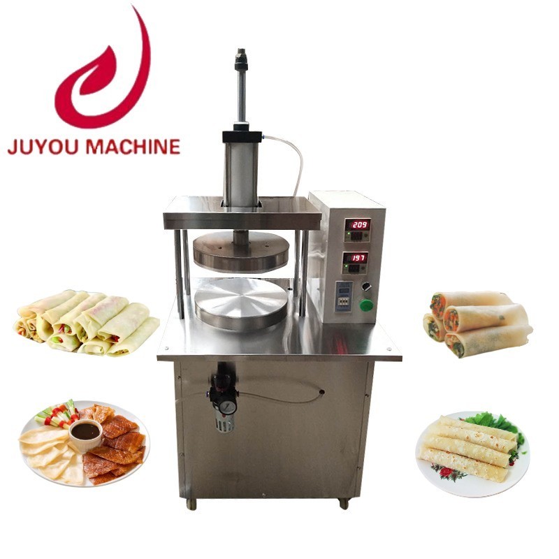 JY Hot sale automatic electric tortilla press roller roti maker para to dough pressing pizza making machine