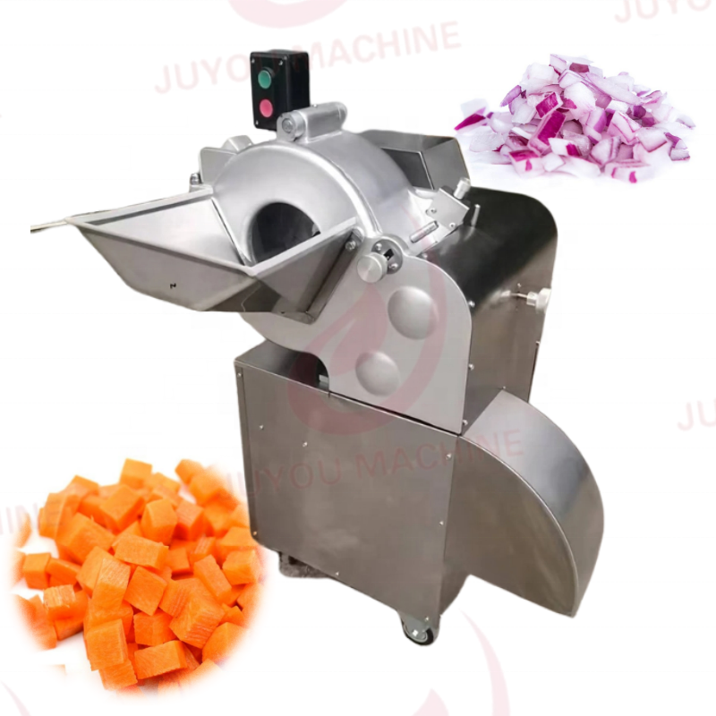 JUYOU Commercial Vegetable Fruit Dicing Machine Potato Carrot Tomato Dicer Vegetable Cube Cutting Machine