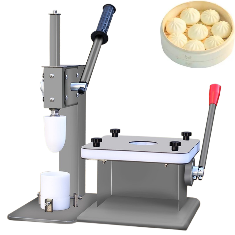 Manual Small stuffed bun maker dumpling Steamed machine automatic siopao baozi momo round making machine with one mold