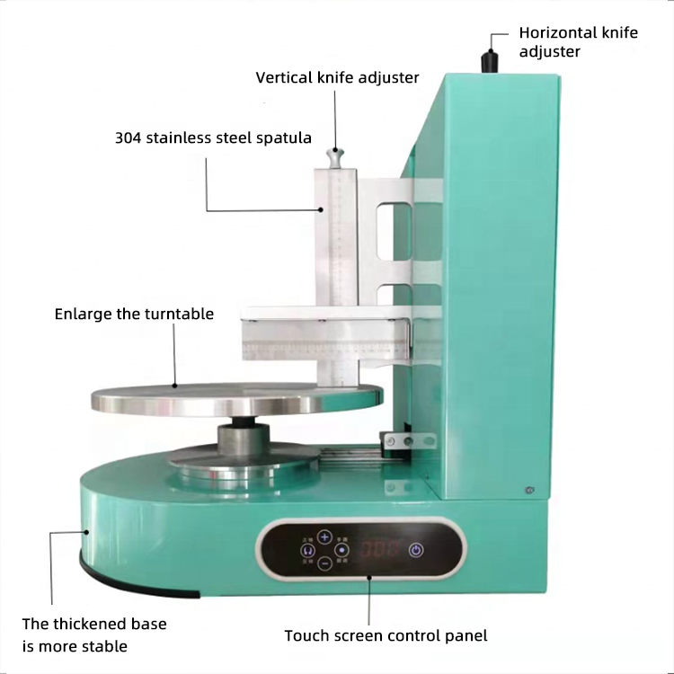 Automatic cake spreading machine electric cake production line design butter spread making machine maker automatic equipment